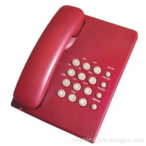 Supply Manufacture Price Red Trimline Phone